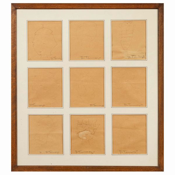 Rufino Tamayo : RUFINO TAMAYO  - Asta ARTE MODERNA E CONTEMPORANEA E OPERE DALLA RACCOLTA DI ANTONIO PAOLUCCI - Associazione Nazionale - Case d'Asta italiane