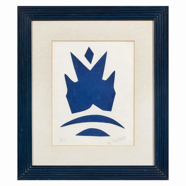 Geroges Braques : GEORGES BRAQUE  - Asta ARTE MODERNA E CONTEMPORANEA E OPERE DALLA RACCOLTA DI ANTONIO PAOLUCCI - Associazione Nazionale - Case d'Asta italiane