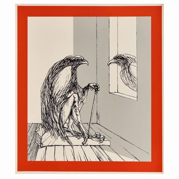 Fabrizio Clerici : FABRIZIO CLERICI  - Asta ARTE MODERNA E CONTEMPORANEA E OPERE DALLA RACCOLTA DI ANTONIO PAOLUCCI - Associazione Nazionale - Case d'Asta italiane