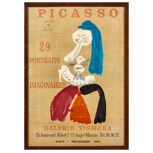 PABLO PICASSO  - Asta ARTE MODERNA E CONTEMPORANEA E OPERE DALLA RACCOLTA DI ANTONIO PAOLUCCI - Associazione Nazionale - Case d'Asta italiane
