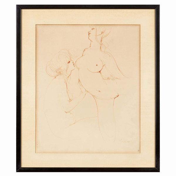 Leonor Fini : LEONOR FINI  - Asta ARTE MODERNA E CONTEMPORANEA E OPERE DALLA RACCOLTA DI ANTONIO PAOLUCCI - Associazione Nazionale - Case d'Asta italiane