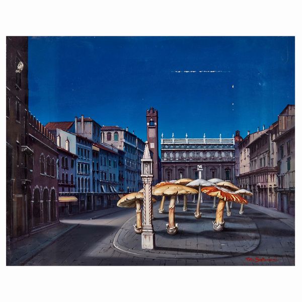 Tito Salomoni : TITO SALOMONI  - Asta ARTE MODERNA E CONTEMPORANEA E OPERE DALLA RACCOLTA DI ANTONIO PAOLUCCI - Associazione Nazionale - Case d'Asta italiane