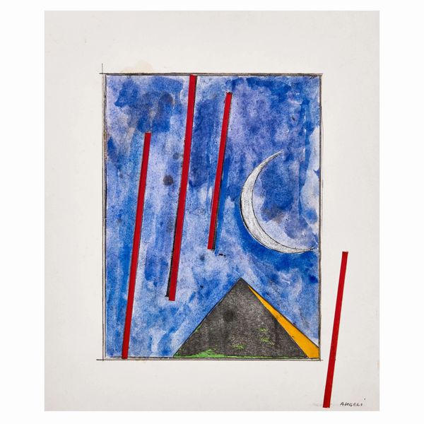 FRANCO ANGELI : FRANCO ANGELI  - Asta ARTE MODERNA E CONTEMPORANEA E OPERE DALLA RACCOLTA DI ANTONIO PAOLUCCI - Associazione Nazionale - Case d'Asta italiane