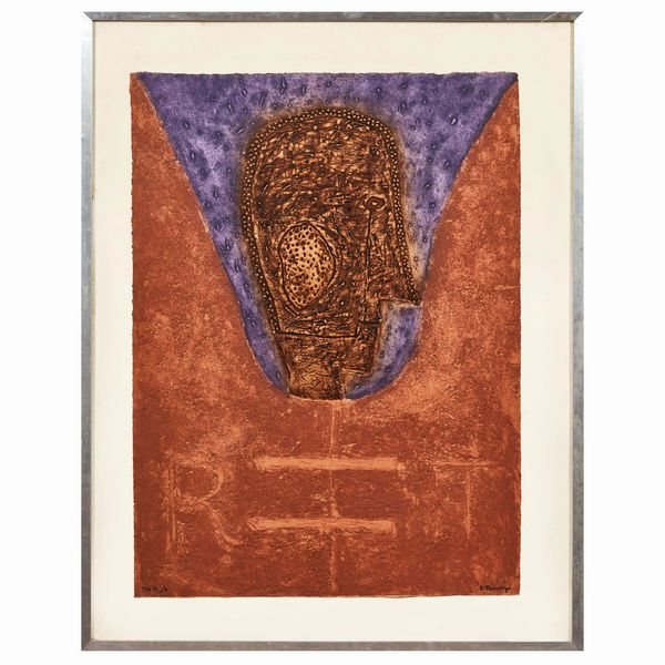 Rufino Tamayo : RUFINO TAMAYO  - Asta ARTE MODERNA E CONTEMPORANEA E OPERE DALLA RACCOLTA DI ANTONIO PAOLUCCI - Associazione Nazionale - Case d'Asta italiane