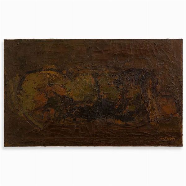 Ennio Morlotti : ENNIO MORLOTTI  - Asta ARTE MODERNA E CONTEMPORANEA E OPERE DALLA RACCOLTA DI ANTONIO PAOLUCCI - Associazione Nazionale - Case d'Asta italiane