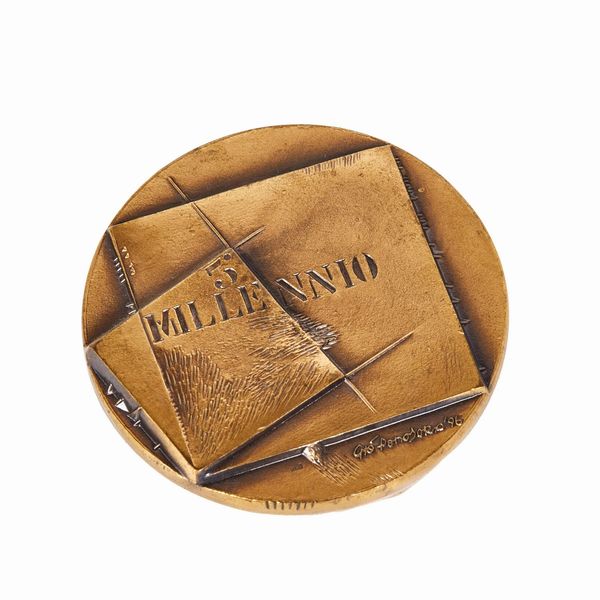 Gio' Pomodoro : GIO' POMODORO  - Asta ARTE MODERNA E CONTEMPORANEA E OPERE DALLA RACCOLTA DI ANTONIO PAOLUCCI - Associazione Nazionale - Case d'Asta italiane