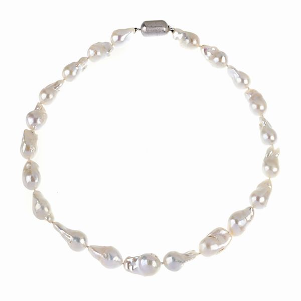 COLLANA DI PERLE BAROCCHE  - Asta Gioielli  - Associazione Nazionale - Case d'Asta italiane