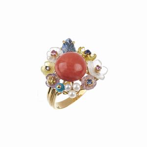 SANTAGOSTINO - SANTAGOSTINO ANELLO FLOREALE