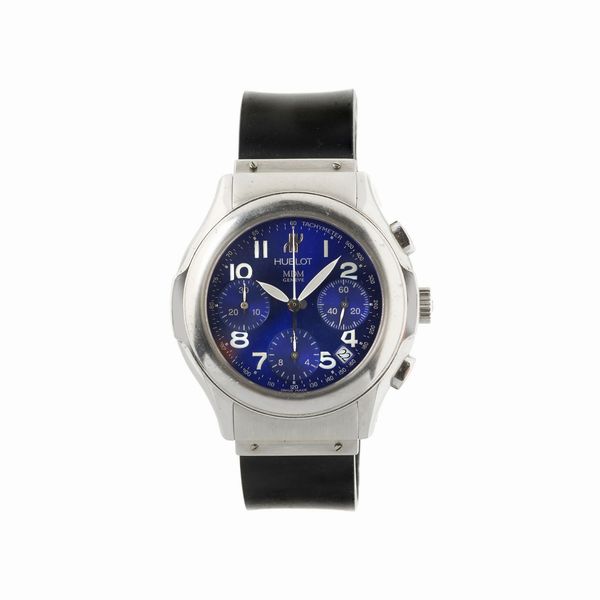 HUBLOT : HUBLOT ELEGANT CRONOGRAFO REF. 1810.1 N. 4356XX  - Asta OROLOGI - Associazione Nazionale - Case d'Asta italiane
