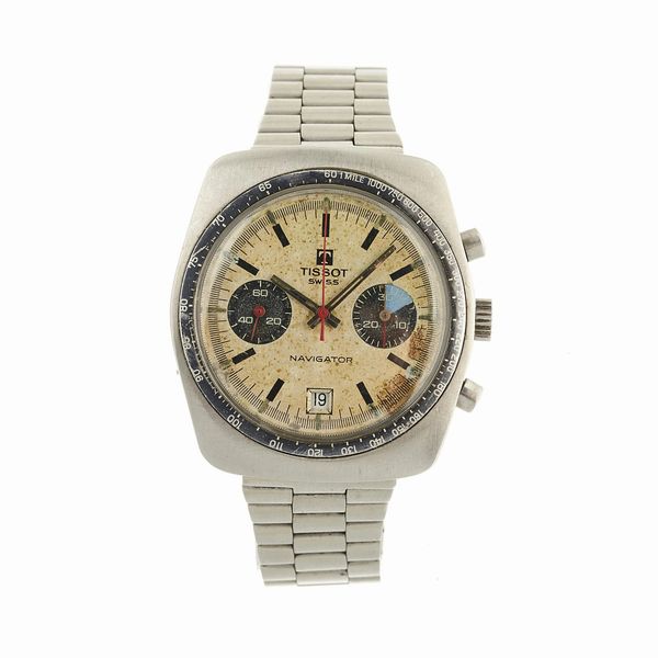 TISSOT : TISSOT NAVIGATOR CRONOGRAFO  - Asta OROLOGI - Associazione Nazionale - Case d'Asta italiane