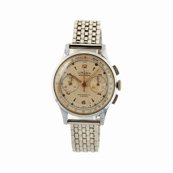 LEMANIA WAKMANN CRONOGRAFO  - Asta OROLOGI - Associazione Nazionale - Case d'Asta italiane