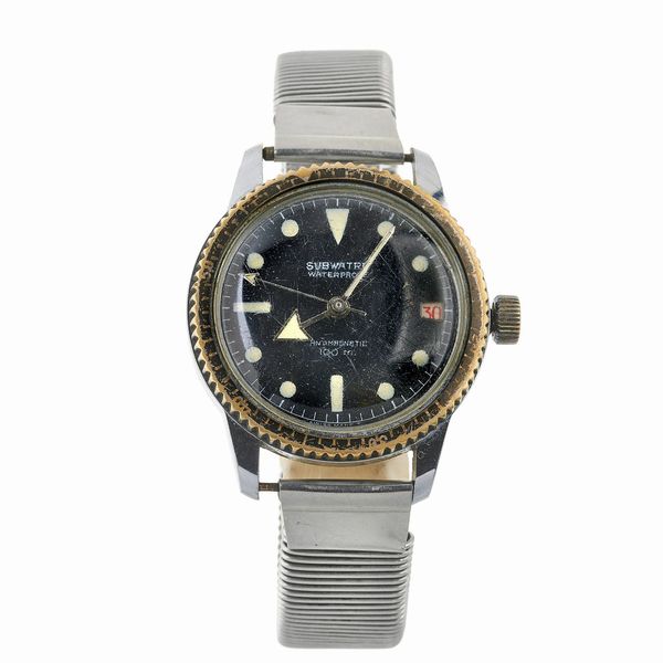 SUBWATRE OROLOGIO IN METALLO  - Asta OROLOGI - Associazione Nazionale - Case d'Asta italiane