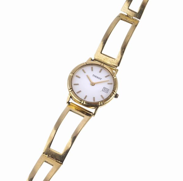 TISSOT OROLOGIO DA POLSO IN ORO  - Asta OROLOGI - Associazione Nazionale - Case d'Asta italiane