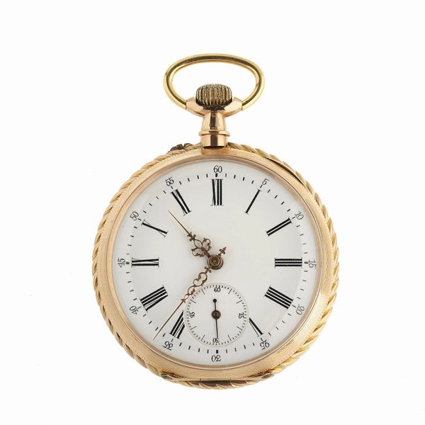 GEORGES AUBERT & CIE OROLOGIO DA TASCA  - Asta OROLOGI - Associazione Nazionale - Case d'Asta italiane