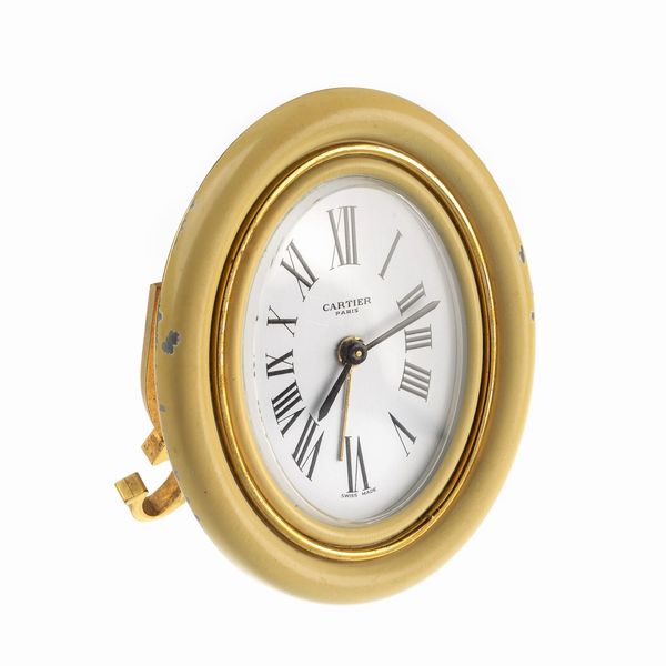 CARTIER PARIS BAGNOIRE PENDULETTE SVEGLIA DA TAVOLO  - Asta OROLOGI - Associazione Nazionale - Case d'Asta italiane