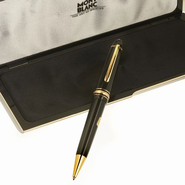 MONTBLANC : MONTBLANC MEISTERSTÜCK N. 161 PENNA A SFERA ANNO 2001  - Asta OROLOGI - Associazione Nazionale - Case d'Asta italiane