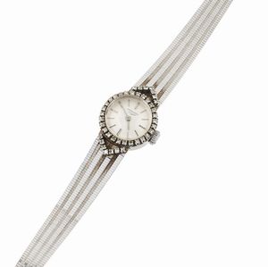 LONGINES - LONGINES OROLOGIO DA DONNA IN ORO BIANCO E DIAMANTI