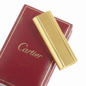 CARTIER - CARTIER PARIS ACCENDINO PLACCATO IN ORO