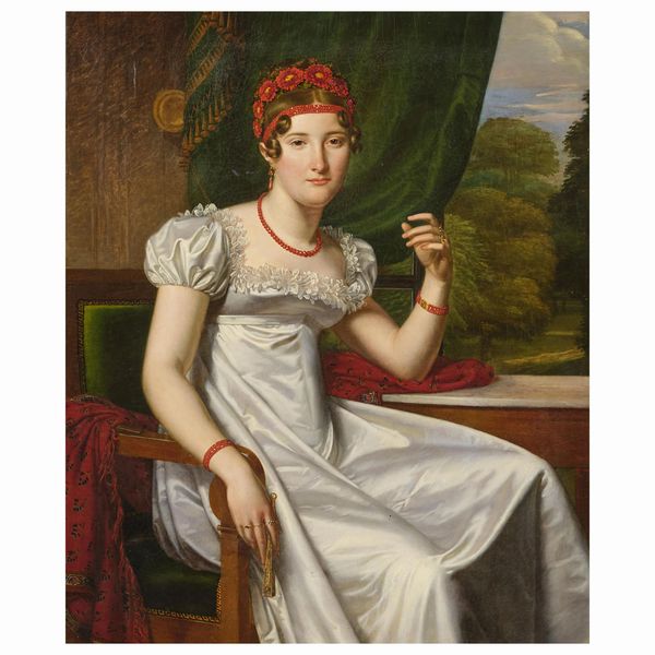 Robert Lefèvre : Attribuito a Robert Lefèvre  - Asta ARCADE | DIPINTI DEL XIX E XX SECOLO E OPERE DALLA RACCOLTA DI ANTONIO PAOLUCCI - Associazione Nazionale - Case d'Asta italiane