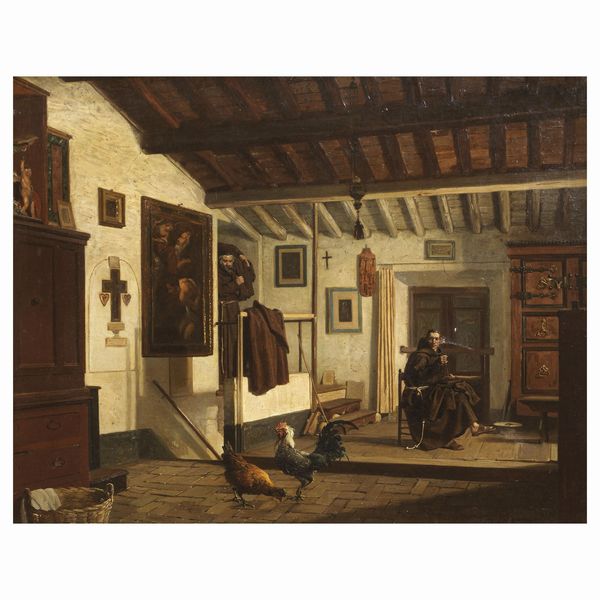 Frederik Lund : Frederik Christian Lund  - Asta ARCADE | DIPINTI DEL XIX E XX SECOLO E OPERE DALLA RACCOLTA DI ANTONIO PAOLUCCI - Associazione Nazionale - Case d'Asta italiane