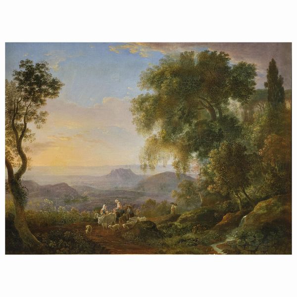 Scuola dell’Italia centrale, sec. XIX  - Asta ARCADE | DIPINTI DEL XIX E XX SECOLO E OPERE DALLA RACCOLTA DI ANTONIO PAOLUCCI - Associazione Nazionale - Case d'Asta italiane