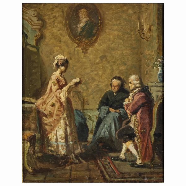 ELEUTERIO PAGLIANO : Eleuterio Pagliano  - Asta ARCADE | DIPINTI DEL XIX E XX SECOLO E OPERE DALLA RACCOLTA DI ANTONIO PAOLUCCI - Associazione Nazionale - Case d'Asta italiane