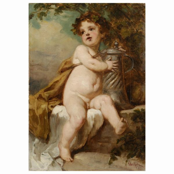 Gyula Eder  - Asta ARCADE | DIPINTI DEL XIX E XX SECOLO E OPERE DALLA RACCOLTA DI ANTONIO PAOLUCCI - Associazione Nazionale - Case d'Asta italiane