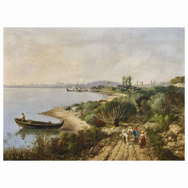 Giulio Gorra : Giulio Gorra  - Asta ARCADE | DIPINTI DEL XIX E XX SECOLO E OPERE DALLA RACCOLTA DI ANTONIO PAOLUCCI - Associazione Nazionale - Case d'Asta italiane