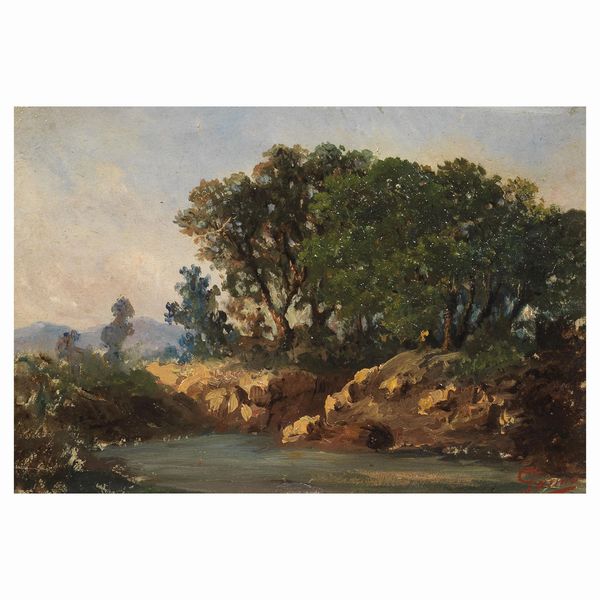 Pietro Senno : Pietro Senno  - Asta ARCADE | DIPINTI DEL XIX E XX SECOLO E OPERE DALLA RACCOLTA DI ANTONIO PAOLUCCI - Associazione Nazionale - Case d'Asta italiane