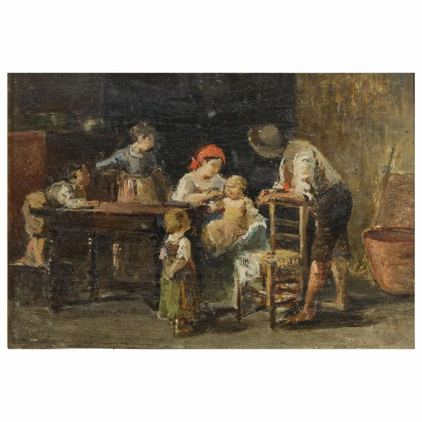 Francesco Peluso : Francesco Peluso  - Asta ARCADE | DIPINTI DEL XIX E XX SECOLO E OPERE DALLA RACCOLTA DI ANTONIO PAOLUCCI - Associazione Nazionale - Case d'Asta italiane