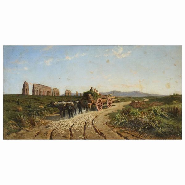 Nicola Palizzi : Nicola Palizzi  - Asta ARCADE | DIPINTI DEL XIX E XX SECOLO E OPERE DALLA RACCOLTA DI ANTONIO PAOLUCCI - Associazione Nazionale - Case d'Asta italiane