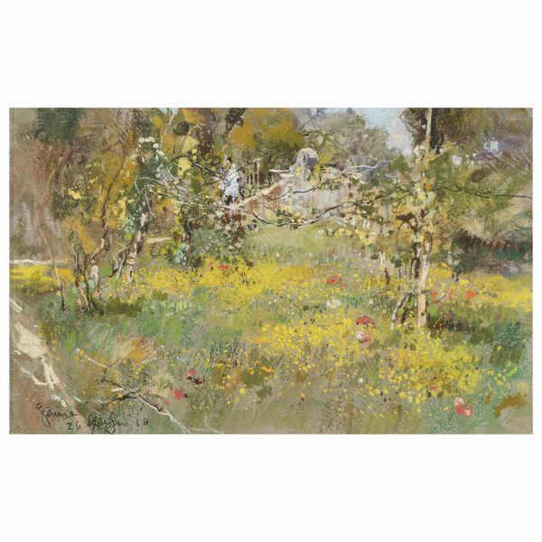 Giuseppe Casciaro : Giuseppe Casciaro  - Asta ARCADE | DIPINTI DEL XIX E XX SECOLO E OPERE DALLA RACCOLTA DI ANTONIO PAOLUCCI - Associazione Nazionale - Case d'Asta italiane