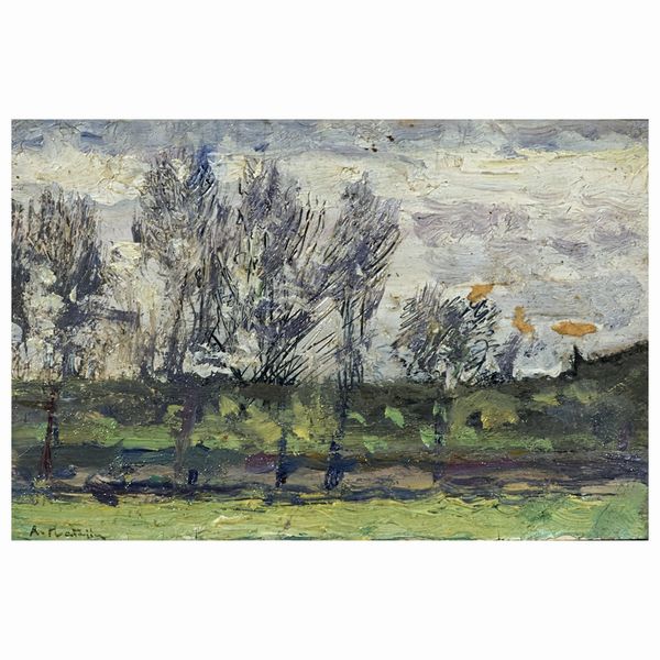 Attilio Pratella : Attilio Pratella  - Asta ARCADE | DIPINTI DEL XIX E XX SECOLO E OPERE DALLA RACCOLTA DI ANTONIO PAOLUCCI - Associazione Nazionale - Case d'Asta italiane