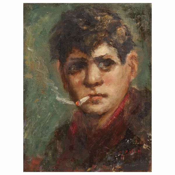 Scuola napoletana, sec. XX  - Asta ARCADE | DIPINTI DEL XIX E XX SECOLO E OPERE DALLA RACCOLTA DI ANTONIO PAOLUCCI - Associazione Nazionale - Case d'Asta italiane