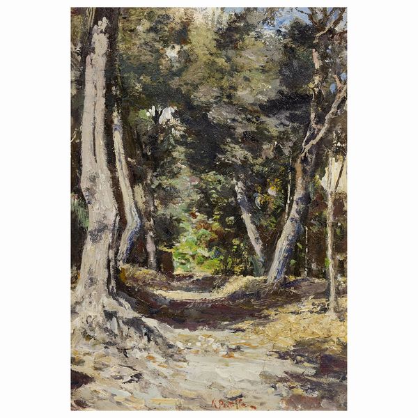 Attilio Pratella : Attilio Pratella  - Asta ARCADE | DIPINTI DEL XIX E XX SECOLO E OPERE DALLA RACCOLTA DI ANTONIO PAOLUCCI - Associazione Nazionale - Case d'Asta italiane