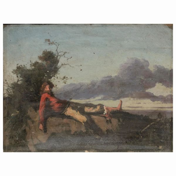 Edoardo Dalbono : Eduardo Dalbono  - Asta ARCADE | DIPINTI DEL XIX E XX SECOLO E OPERE DALLA RACCOLTA DI ANTONIO PAOLUCCI - Associazione Nazionale - Case d'Asta italiane