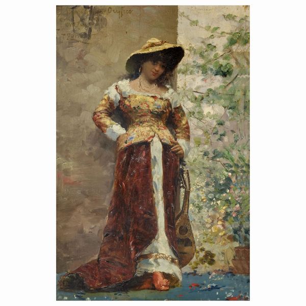 Fausto Zonaro : Fausto Zonaro  - Asta ARCADE | DIPINTI DEL XIX E XX SECOLO E OPERE DALLA RACCOLTA DI ANTONIO PAOLUCCI - Associazione Nazionale - Case d'Asta italiane