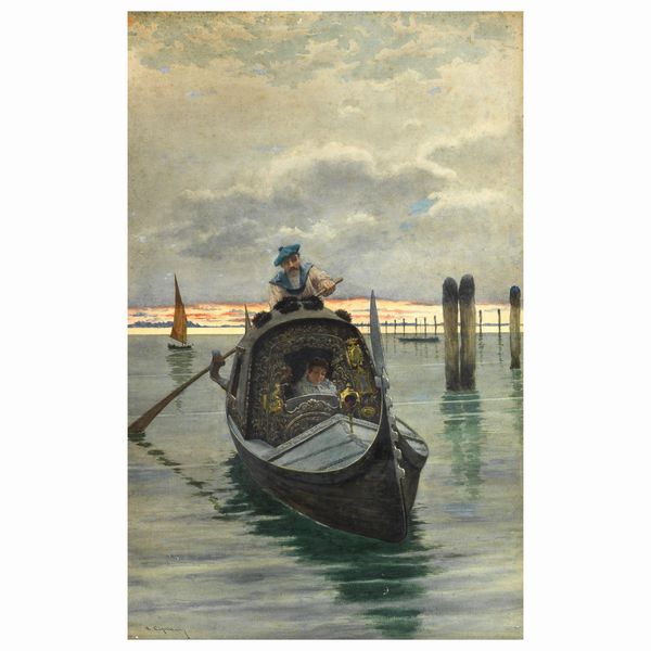 Nazzareno Cipriani : Nazzareno Cipriani  - Asta ARCADE | DIPINTI DEL XIX E XX SECOLO E OPERE DALLA RACCOLTA DI ANTONIO PAOLUCCI - Associazione Nazionale - Case d'Asta italiane