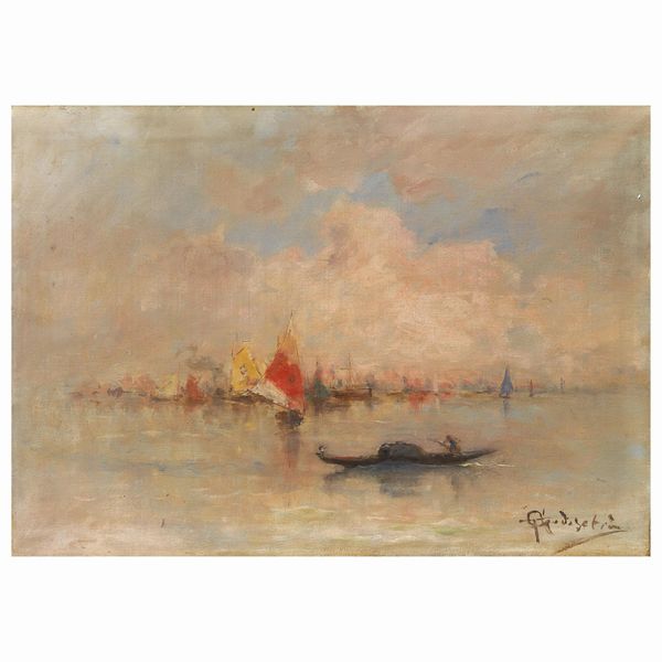 Giovanni Battista Todeschini : Giovanni Battista Todeschini  - Asta ARCADE | DIPINTI DEL XIX E XX SECOLO E OPERE DALLA RACCOLTA DI ANTONIO PAOLUCCI - Associazione Nazionale - Case d'Asta italiane