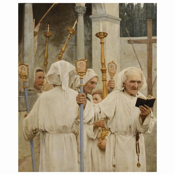 Alfonso Hollaender : Alfonso Hollaender  - Asta ARCADE | DIPINTI DEL XIX E XX SECOLO E OPERE DALLA RACCOLTA DI ANTONIO PAOLUCCI - Associazione Nazionale - Case d'Asta italiane