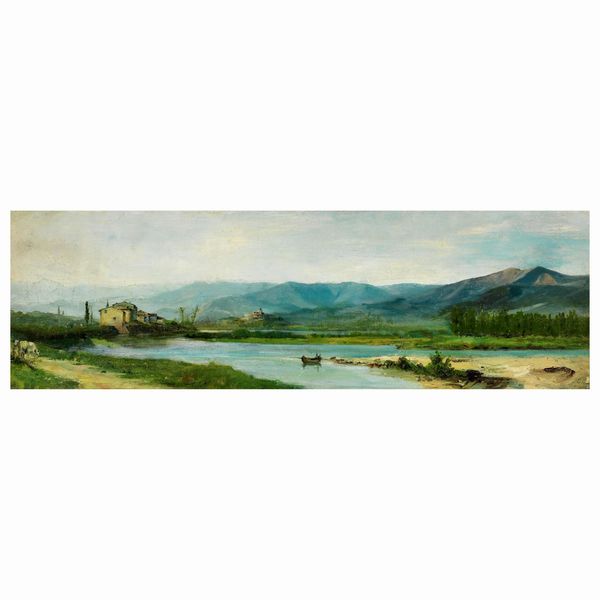 Lorenzo Gelati : Lorenzo Gelati  - Asta ARCADE | DIPINTI DEL XIX E XX SECOLO E OPERE DALLA RACCOLTA DI ANTONIO PAOLUCCI - Associazione Nazionale - Case d'Asta italiane