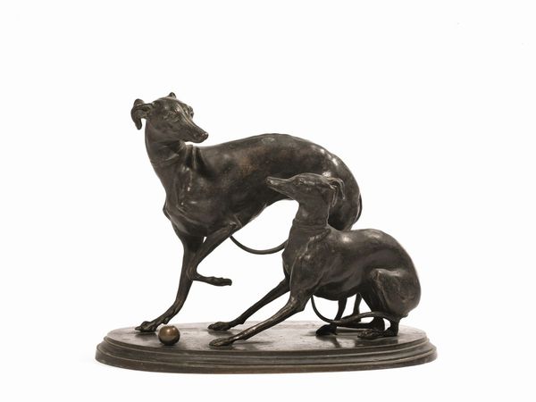 Scuola francese, inizi sec. XX  - Asta ARCADE | DIPINTI DEL XIX E XX SECOLO E OPERE DALLA RACCOLTA DI ANTONIO PAOLUCCI - Associazione Nazionale - Case d'Asta italiane