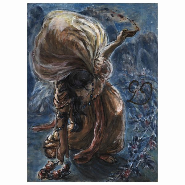 Gaetan Dumas : Gaëtan Dumas  - Asta ARCADE | DIPINTI DEL XIX E XX SECOLO E OPERE DALLA RACCOLTA DI ANTONIO PAOLUCCI - Associazione Nazionale - Case d'Asta italiane