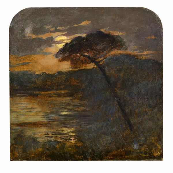 Oscar Ghiglia : Oscar Ghiglia  - Asta ARCADE | DIPINTI DEL XIX E XX SECOLO E OPERE DALLA RACCOLTA DI ANTONIO PAOLUCCI - Associazione Nazionale - Case d'Asta italiane