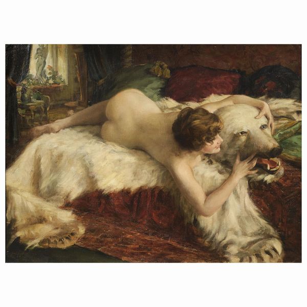 Emil Englerth : Emil Englerth  - Asta ARCADE | DIPINTI DEL XIX E XX SECOLO E OPERE DALLA RACCOLTA DI ANTONIO PAOLUCCI - Associazione Nazionale - Case d'Asta italiane