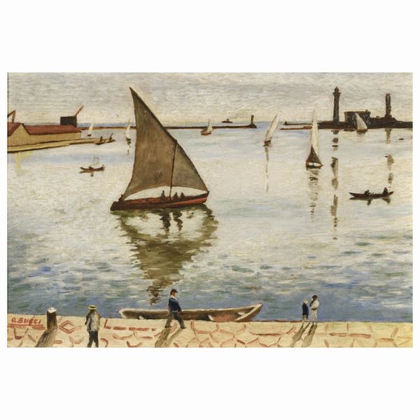 Anselmo Bucci : Anselmo Bucci  - Asta ARCADE | DIPINTI DEL XIX E XX SECOLO E OPERE DALLA RACCOLTA DI ANTONIO PAOLUCCI - Associazione Nazionale - Case d'Asta italiane