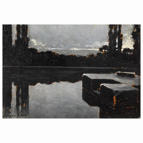 Enrique Serra : Enrique Serra  - Asta ARCADE | DIPINTI DEL XIX E XX SECOLO E OPERE DALLA RACCOLTA DI ANTONIO PAOLUCCI - Associazione Nazionale - Case d'Asta italiane