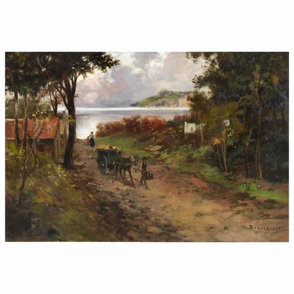 Carlo Brancaccio : Carlo Brancaccio  - Asta ARCADE | DIPINTI DEL XIX E XX SECOLO E OPERE DALLA RACCOLTA DI ANTONIO PAOLUCCI - Associazione Nazionale - Case d'Asta italiane