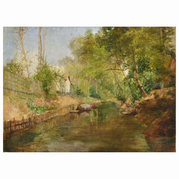 Scuola di Barbizon  - Asta ARCADE | DIPINTI DEL XIX E XX SECOLO E OPERE DALLA RACCOLTA DI ANTONIO PAOLUCCI - Associazione Nazionale - Case d'Asta italiane
