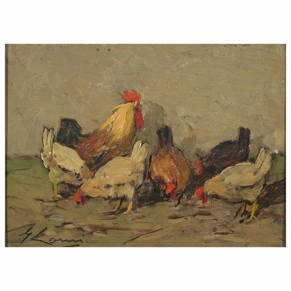 Giovanni Lomi : Giovanni Lomi  - Asta ARCADE | DIPINTI DEL XIX E XX SECOLO E OPERE DALLA RACCOLTA DI ANTONIO PAOLUCCI - Associazione Nazionale - Case d'Asta italiane